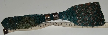 M47M VICTORIAN MISER PURSE METAL BEADS x